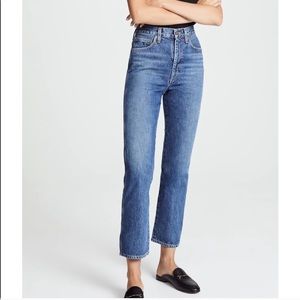 AGOLDE pinch waist kick in Placebo